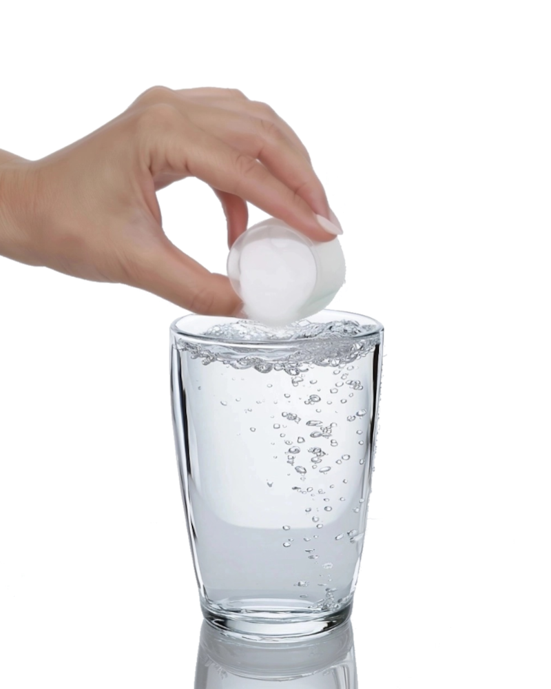 ערבבו בכוס מלאה (230 מ״ל) של כל משקה מעודף